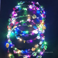 Girl Flower Crowns LED String Light Flower Upband